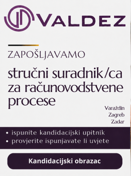 strucni suradnik za racunovodstvene procese